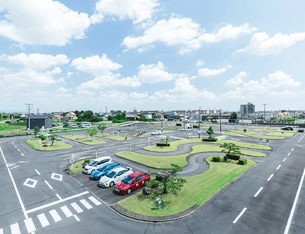 広いコース　江南自動車学校